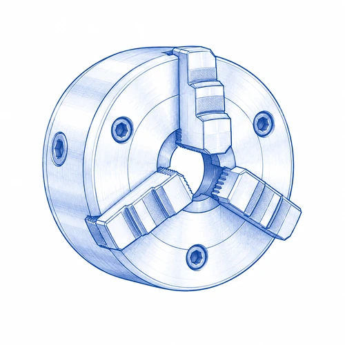 Ilustración técnica de Mandriles para torno · NEGIMPORT