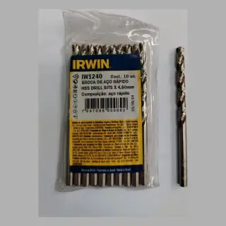 Broca helicoidal IRWIN Ø4.5 mm