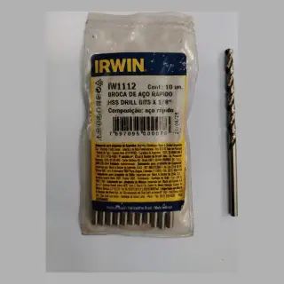 Broca helicoidal IRWIN Ø1/8"