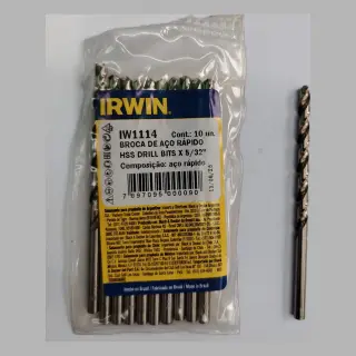 IRWIN Broca helicoidal HSS IW1114 5/32" para metal