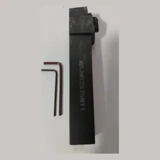 WEILONG TOOLS Portaherramientas exterior MDJNR2525M11 para plaquitas DNMG 11