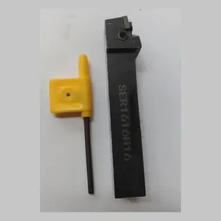 KKDAOKU Portaherramientas SER1616H16 para roscado externo